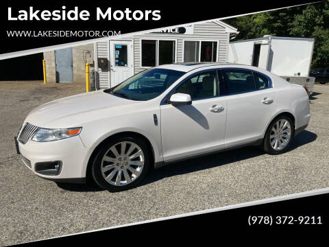 2012 Lincoln MKS for sale at Lakeside Motors in Haverhill MA