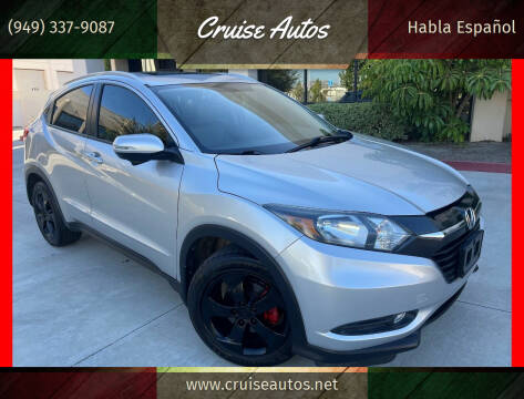2016 Honda HR-V for sale at Cruise Autos in Corona CA