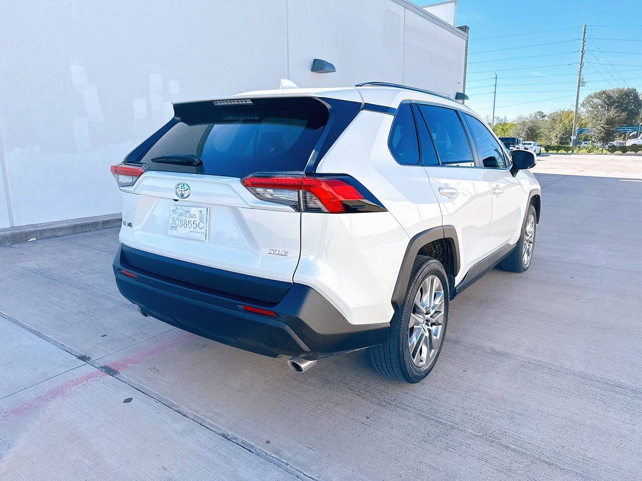 2021 Toyota RAV4 for sale at BLESSED MOTORS SALES in Houston, TX