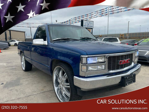 1995 GMC Sierra 1500 for sale at Car Solutions Inc. in San Antonio TX