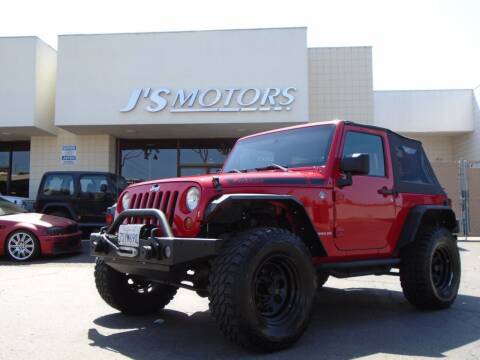 2009 Jeep Wrangler for sale at J'S MOTORS in San Diego CA