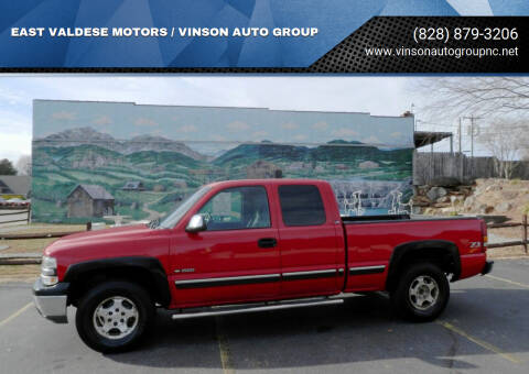 2000 Chevrolet Silverado 1500 for sale at EAST VALDESE MOTORS / VINSON AUTO GROUP in Valdese NC