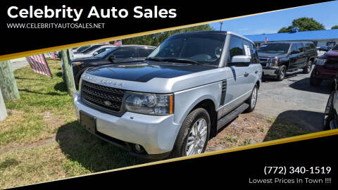 2011 Land Rover Range Rover for sale at Celebrity Auto Sales in Fort Pierce FL