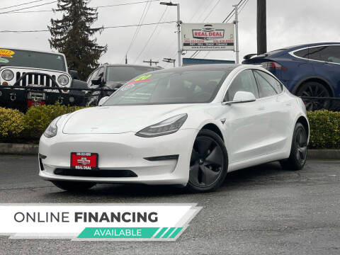 2020 Tesla Model 3 for sale at Real Deal Cars in Everett WA