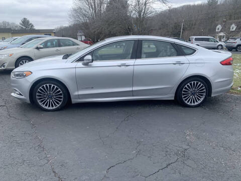 2018 Ford Fusion Hybrid for sale at Stephens Auto Sales in Morehead KY