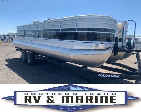 2022 MONTEGO BAY TRI-TOON 8524 DLX for sale at SOUTHERN IDAHO RV AND MARINE - New Boats in Jerome ID