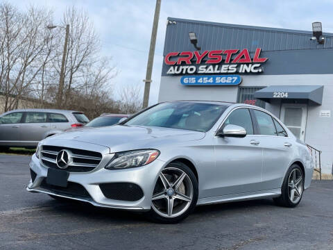2015 Mercedes-Benz C-Class for sale at Crystal Auto Sales Inc in Nashville TN