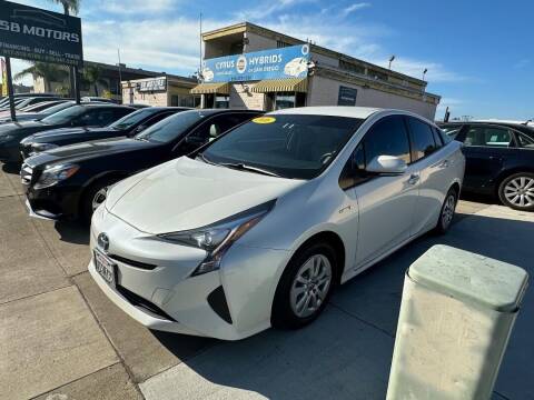 2016 Toyota Prius for sale at Cyrus Auto Sales in San Diego CA