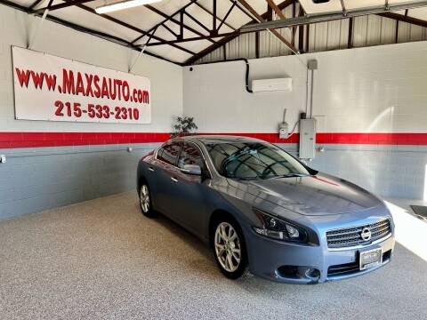 2011 Nissan Maxima for sale at MAX'S AUTO SALES LLC - Reconstructed in Philadelphia PA