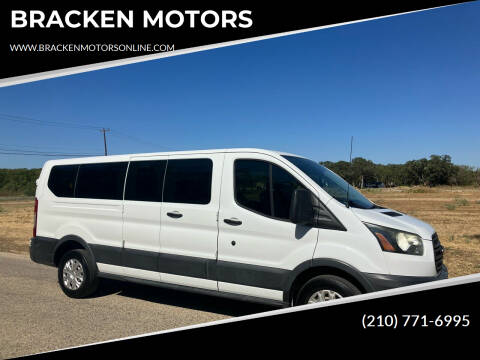 2015 Ford Transit for sale at BRACKEN MOTORS in San Antonio TX