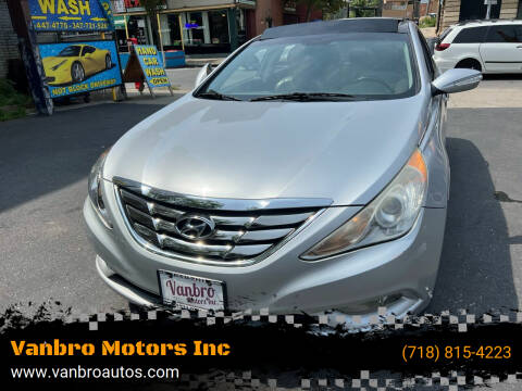2012 Hyundai Sonata for sale at Vanbro Motors Inc in Staten Island NY