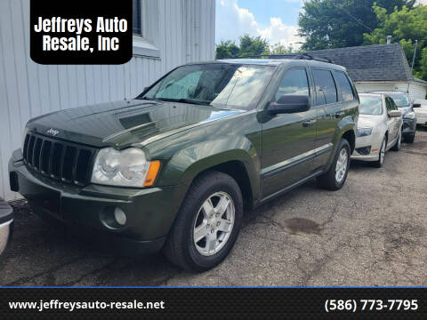 2007 Jeep Grand Cherokee for sale at Jeffreys Auto Resale, Inc in Clinton Township MI