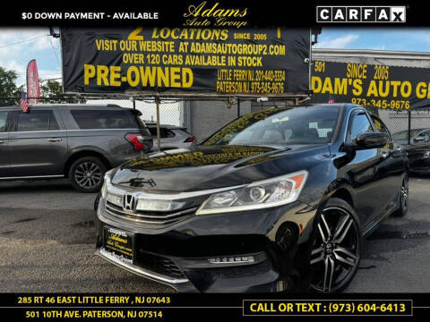 2016 Honda Accord for sale at Adams Auto Group in Little Ferry NJ