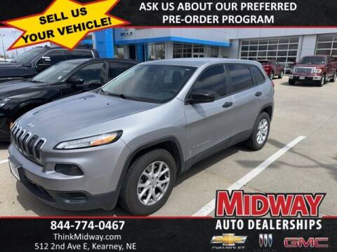 2015 Jeep Cherokee for sale at Midway Auto Outlet in Kearney NE