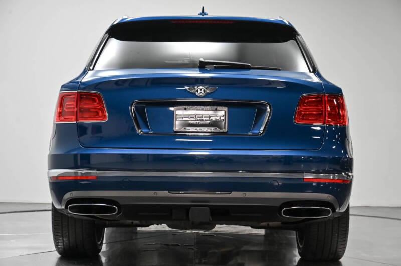 2018 Bentley Bentayga W12 Signature Edition