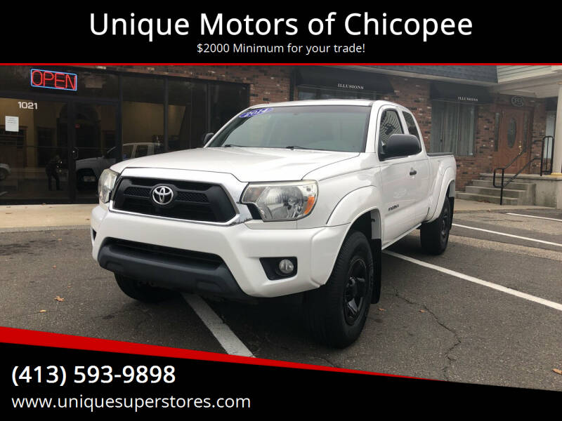 2014 Toyota Tacoma for sale at Unique Motors of Chicopee in Chicopee MA