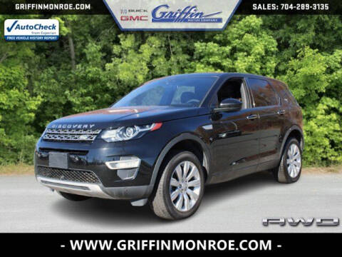 2019 Land Rover Discovery Sport for sale at Griffin Buick GMC in Monroe NC