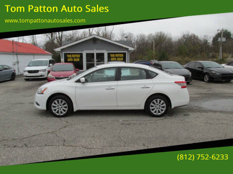 2014 Nissan Sentra for sale at Tom Patton Auto Sales in Scottsburg IN