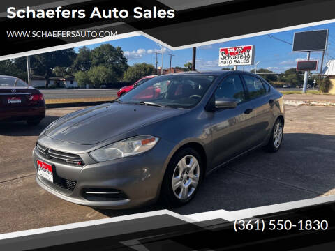 2013 Dodge Dart for sale at Schaefers Auto Sales in Victoria TX