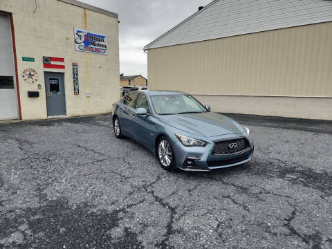 2019 Infiniti Q50 for sale at J'S MAGIC MOTORS in Lebanon PA