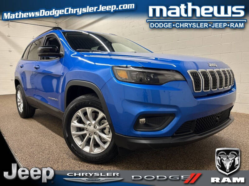 2022 Jeep Cherokee for sale at MATHEWS DODGE INC in Marion OH