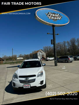 2013 Chevrolet Equinox for sale at FAIR TRADE MOTORS in Bellevue NE