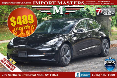 2019 Tesla Model 3 for sale at Import Masters in Great Neck NY