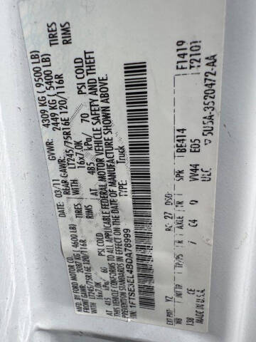 2011 Ford E-Series E-350 SD