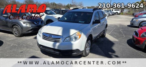 2010 Subaru Outback for sale at Alamo Car Center in San Antonio TX