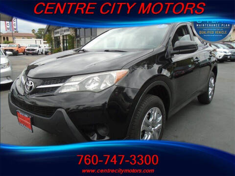 2013 Toyota RAV4 for sale at Centre City Motors in Escondido CA