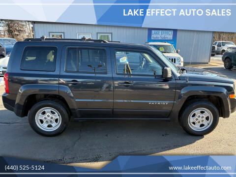 2015 Jeep Patriot for sale at Lake Effect Auto Sales in Chardon OH