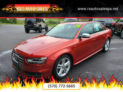 2014 Audi S4 for sale at R&S Auto Sales in Linden PA
