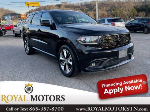 2014 Dodge Durango for sale at ROYAL MOTORS LLC in Knoxville TN