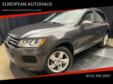 2011 Volkswagen Touareg for sale at EUROPEAN AUTOHAUS in Holland MI
