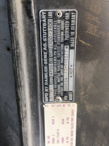 1973 Mercedes-Benz SLC