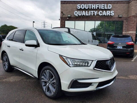 2019 Acura MDX for sale at SOUTHFIELD QUALITY CARS in Detroit MI