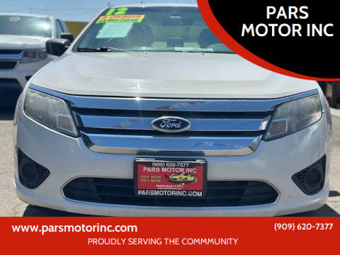 2012 Ford Fusion for sale at PARS MOTOR INC in Pomona CA