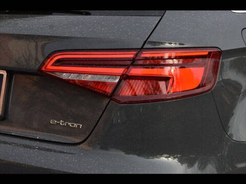 2018 Audi A3 Sportback e-tron