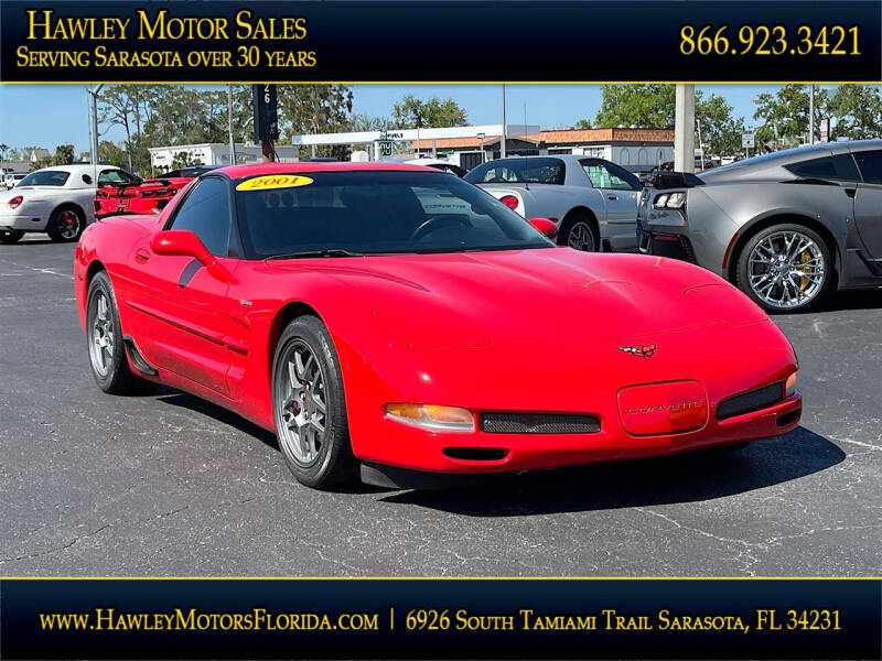 2001 Chevrolet Corvette for sale at Hawley Motor Sales in Sarasota FL
