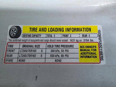 2012 Chevrolet Express 2500