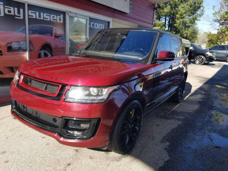 2016 Land Rover Range Rover for sale at Jays Used Car LLC in Tucker GA