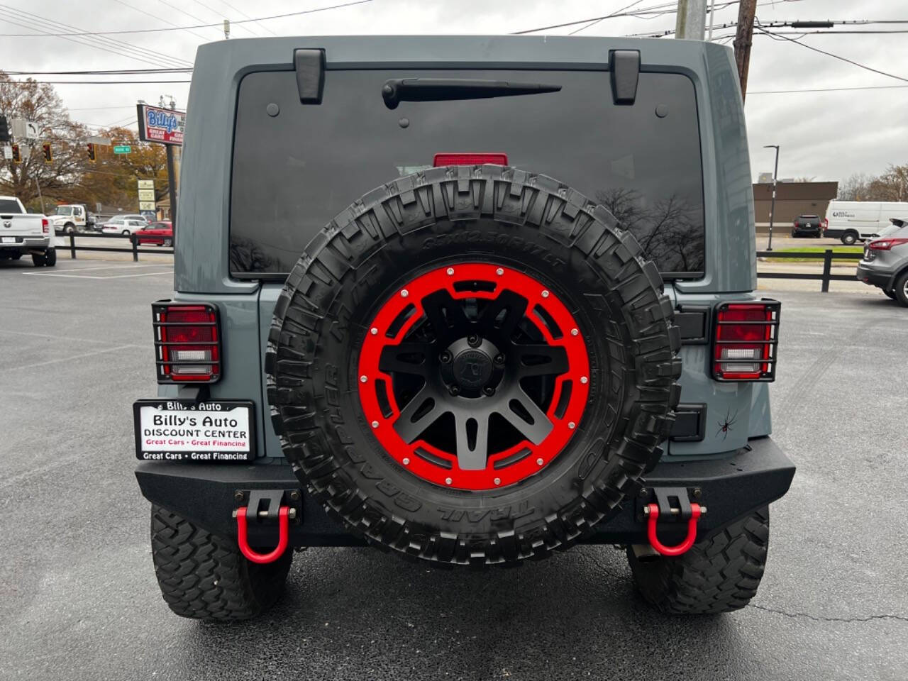 2015 Jeep Wrangler Unlimited for sale at Billy's Auto Discount Center in Evansville, IN