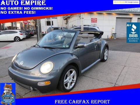 2004 Volkswagen New Beetle Convertible for sale at Auto Empire in Brooklyn NY