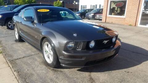 2007 Ford Mustang for sale at BELLEFONTAINE MOTOR SALES in Bellefontaine OH