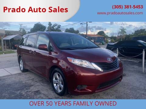 2013 Toyota Sienna for sale at Prado Auto Sales in Miami FL