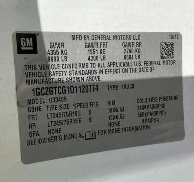 2013 Chevrolet Express 3500