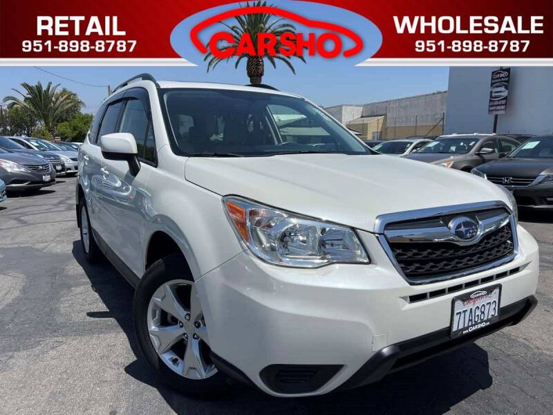 2016 Subaru Forester for sale at Car SHO in Corona CA