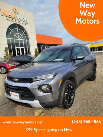 2022 Chevrolet TrailBlazer for sale at New Way Motors in Ferndale MI
