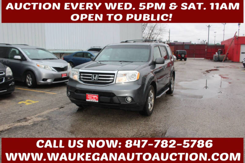 2012 Honda Pilot for sale at Waukegan Auto Auction in Waukegan IL