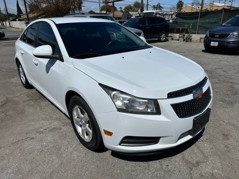 2012 Chevrolet Cruze for sale at CAR GENERATION CENTER, INC. in Los Angeles CA